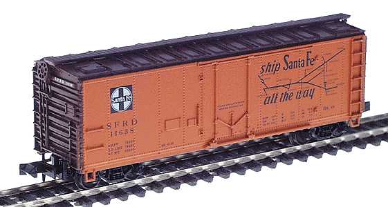 AT&SF - Reefer - El Capitan - Con-Cor 1052E